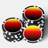 Ombre Sunset Pokerchips (Opstapeling)
