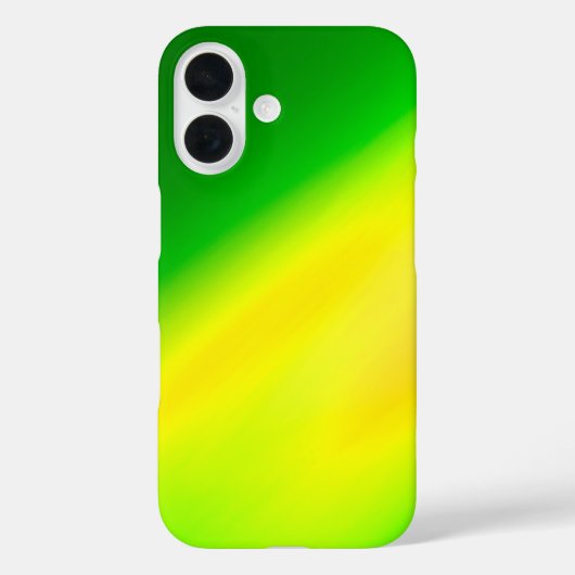 Ombre Toxic Moonlight Glow - iPhone 16 Coque (Verso)