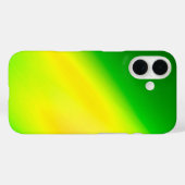 Ombre Toxic Moonlight Glow - iPhone 16 Coque (Verso (horizontal))
