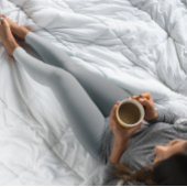 Ombre Trend Color Slate Grey - Pastel Leggings