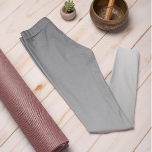 Ombre Trend Color Slate Grey - Pastel Leggings