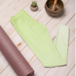 Ombre Trend Color Spring Green - Pastel Leggings<br><div class="desc">Élégante collection de couleurs tendance automne & hiver 2023/24, leggings vert foncé et vert printemps de notre collection de couleurs tendance offrent un charme intemporel. Ces leggings colorés vert citron / vert jaune foncé présentent un dégradé qui passe d'une teinte plus profonde et plus intense à la taille à une...</div>