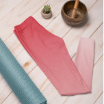 Ombre Trend Color Vibrant Red - Pastel Leggings<br><div class="desc">Élégantes leggings rouge foncé et éclatants de notre collection de couleurs tendance automne & hiver 2023/24 offrent un charme intemporel. Ces leggings colorés à l'ombre rouge présentent un dégradé qui passe d'une teinte plus profonde et plus intense à la taille à une teinte plus douce et pastel vers les jambes....</div>