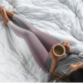 Ombre Trend Couleur Rouge Vin - Pastel Leggings