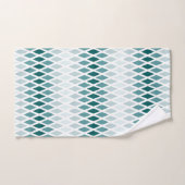 Ombre turquoise de diamant (Serviette à main)