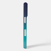 Ombre vert élégant - iPhone 16 Coque (Verso / Droite)