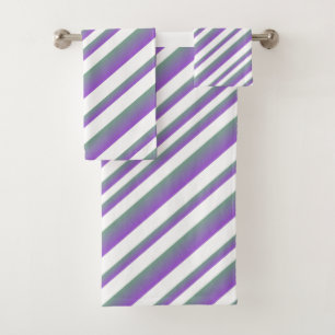 Ombre Violet Multi - Rayures