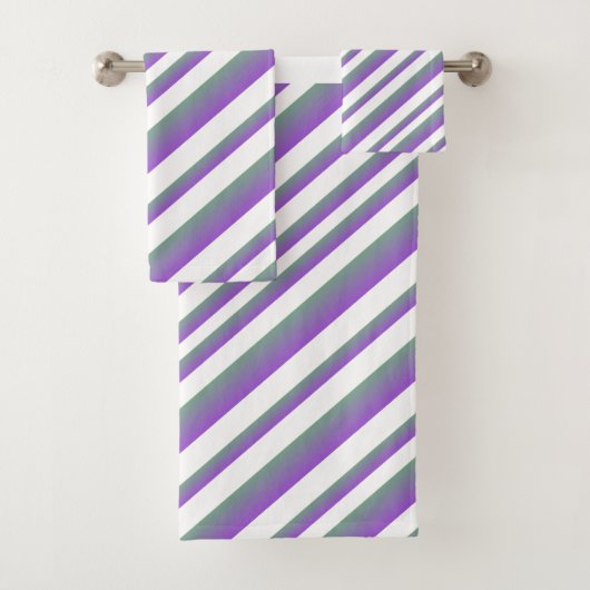 Ombre Violet Multi - Rayures (En situation)