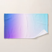 Ombre violet turquoise (Serviette à main)