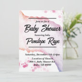 Ombre-Waterverf Kaart (Staand voorkant)