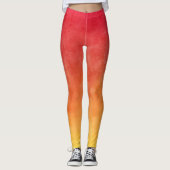 Ombre Waterverf Leggings (Voorkant)