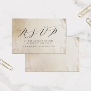 Ombre Yellow Gold Frost Website RSVP Kaarten invoe Visitekaartje