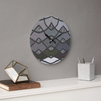 Ombres et grande horloge en granit