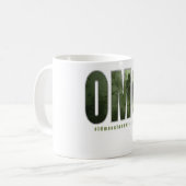 OMC logo koffie mok (Voorkant links)