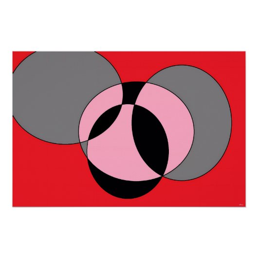 omcirkeld gamma perfect poster (Voorkant)