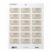 Omcirkelde datum - Eggs Carton Sticker met Chicken (Full Sheet)