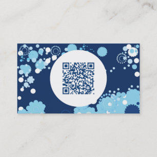 omcirkels QR-code Visitekaartje