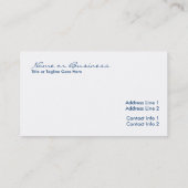 omcirkels QR-code Visitekaartje (Achterkant)