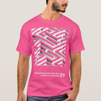 OMD Architectuur Moraliteit Minimale Stijl Grafisc T-shirt