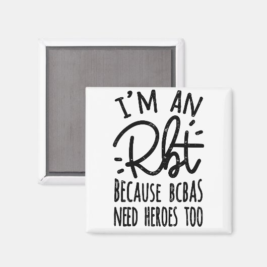 Omdat BCBA's ook helden nodig hebben Magneet (Voorkant / Achterkant)