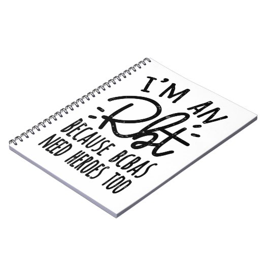 Omdat BCBA's ook helden nodig hebben Notitieboek (Linkerzijde)