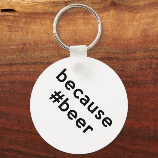 Omdat Beer Sleutelhanger (Achterkant)