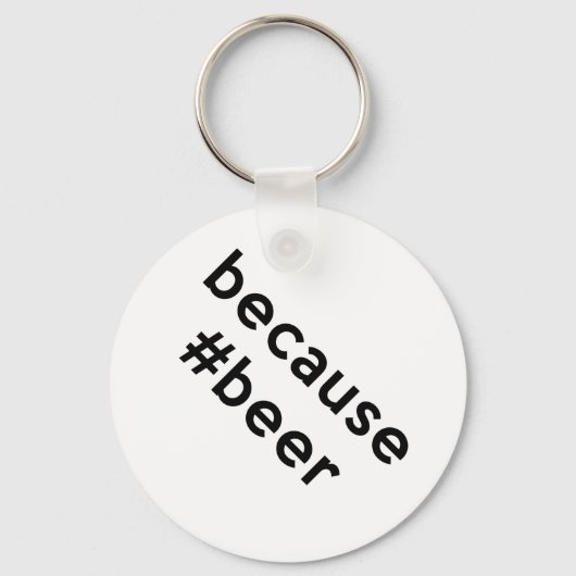 Omdat Beer Sleutelhanger (Achterkant)
