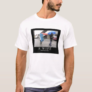 omdat bier zwaar is t-shirt