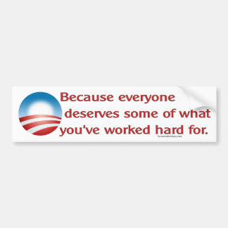 Omdat Bumpersticker