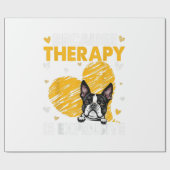 Omdat de therapie een dure terrier-cadeau uit Bost Cadeaupapier (Vlak)