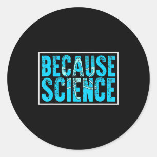 omdat DNA biologie genetische replicatie heeft Ronde Sticker