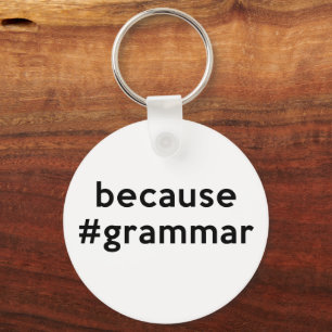 Omdat Grammar Sleutelhanger