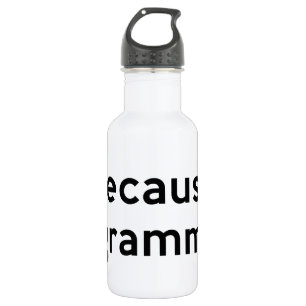Omdat Grammar Waterfles