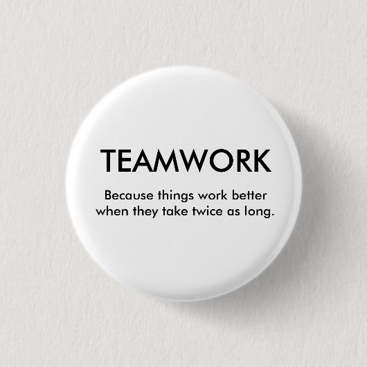Omdat het beter werkt als... - Gepersonaliseerd Ronde Button 3,2 Cm (Voorkant)