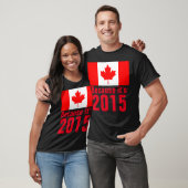 Omdat het een 2015 CANADA T-shirt is (Unisex)