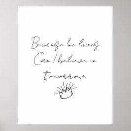 Omdat hij leeft poster