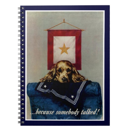 Omdat iemand het had notitieboek (Voorkant)