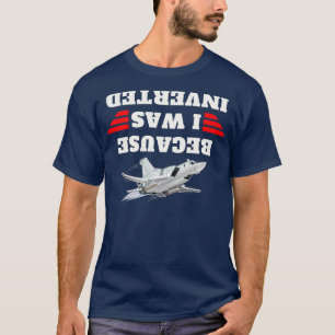 Omdat ik 14 was omgekeerd t-shirt