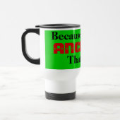 Omdat ik de ANCHOR ben, daarom.. Reisbeker (Links)