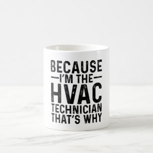 Omdat ik de HVAC-technicus ben Koffiemok