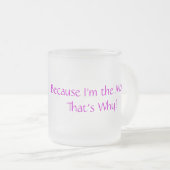 Omdat ik de Mok van mama ben (Voorkant rechts)