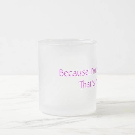 Omdat ik de Mok van mama ben (Center)