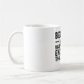 Omdat ik de onderhoudstechnicus ben koffiemok (Links)