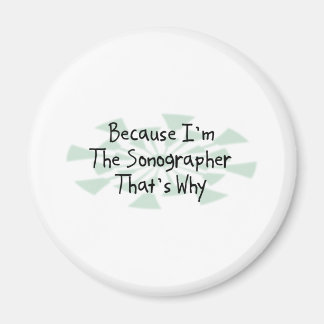 Omdat ik de Sonographer ben Magneet