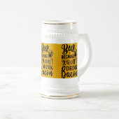 Omdat ik geen spek kan Drinken Bierpul (Voorkant rechts)