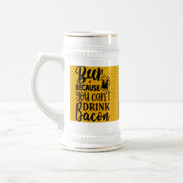 Omdat ik geen spek kan Drinken Bierpul