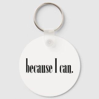 Omdat ik sleutelhanger