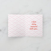 Omdat ik van je houd kaart (Binnen)