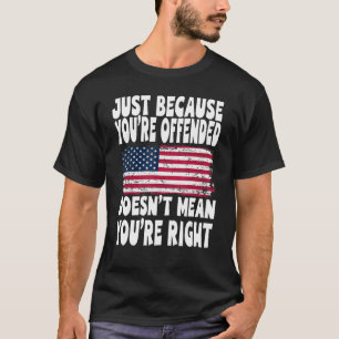 Omdat je bent aangevallen betekent dat niet dat je t-shirt