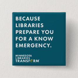 Omdat je Blauwgroen Button kent